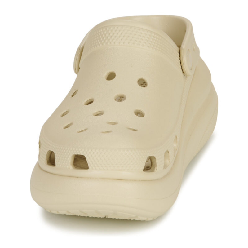 Crocs Classic Crush Clog Beige Women's Clogs - 3