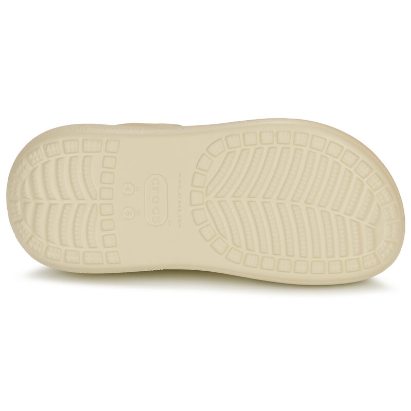 Crocs Classic Crush Clog Beige Women's Clogs - 7