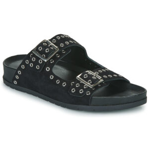 L'Atelier Tropézien  CHV100-BLACK  Nero -  Ciabatta Donna