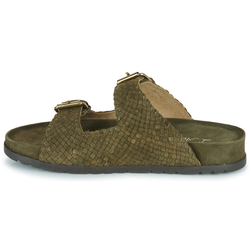 L'Atelier Trop&eacute;zien SB411-KAKI Kaki Ciabatta Donna - 4
