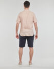 Kurzarmhemd Timberland SS Mill River Linen Shirt Slim Rosa Kurzarmhemden Herren - 4