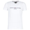 T-shirt  Tommy Hilfiger  TOMMY FLAG HILFIGER TEE  Bianco T-shirt maniche corte Uomo