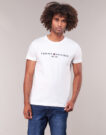 T-shirt Tommy Hilfiger TOMMY FLAG HILFIGER TEE Bianco T-shirt maniche corte Uomo - 2