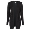 Gilet / Cardigan Vila VIRIL Noir Gilet / Cardigan Femme