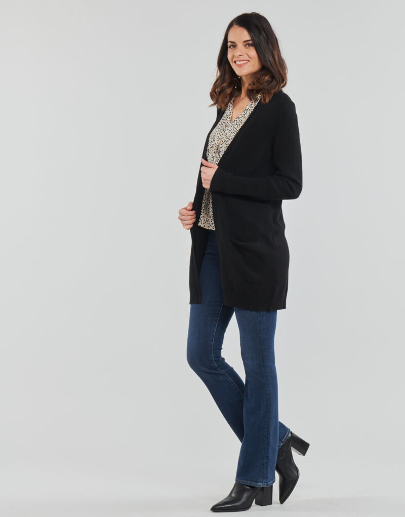 Gilet/cardigan noir Vila VIRIL pour femme - Taille 3