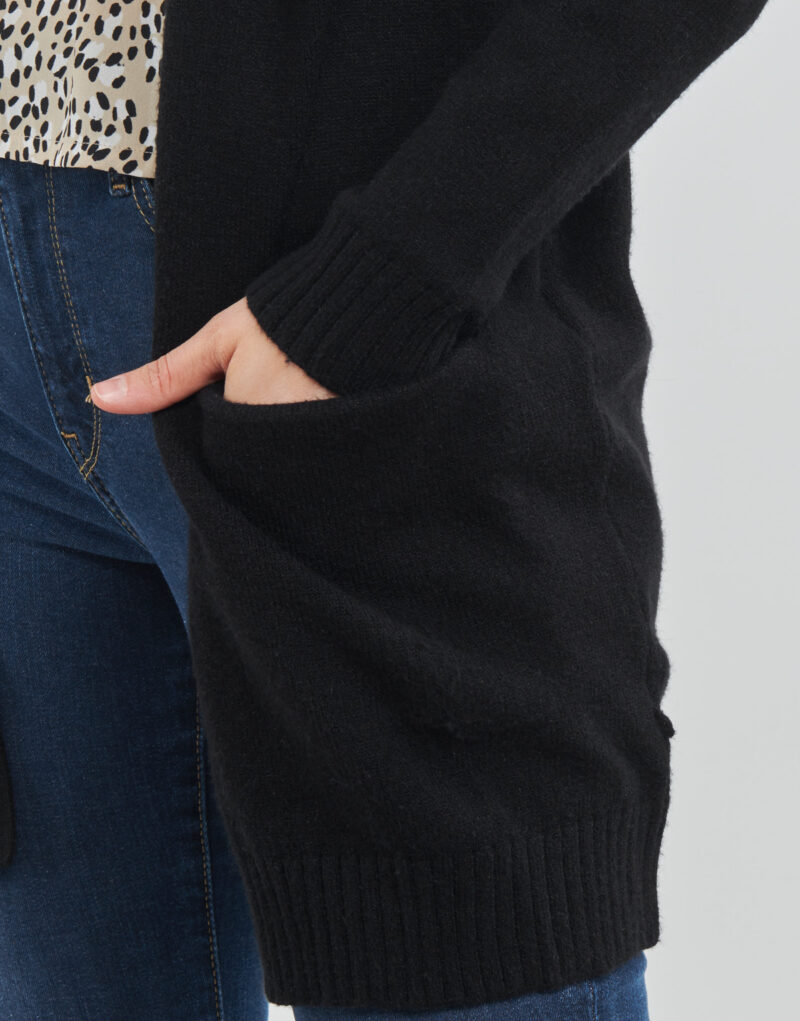 Gilet/cardigan noir Vila VIRIL pour femme - Taille 5