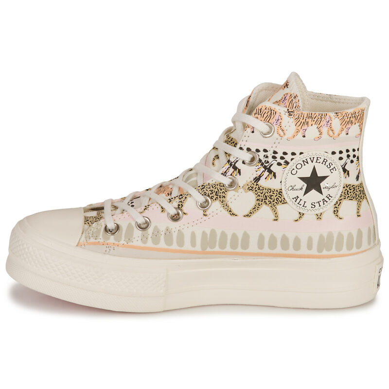 Converse CHUCK TAYLOR ALL STAR LIFT-ANIMAL ABSTRACT Multicolore Sneakers alte Donna - 4