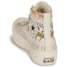 Converse CHUCK TAYLOR ALL STAR LIFT-ANIMAL ABSTRACT Multicolore Sneakers alte Donna - 5