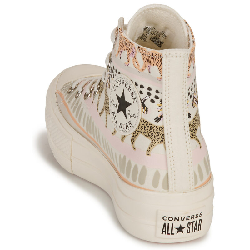 Converse CHUCK TAYLOR ALL STAR LIFT-ANIMAL ABSTRACT Multicolore Sneakers alte Donna - 5