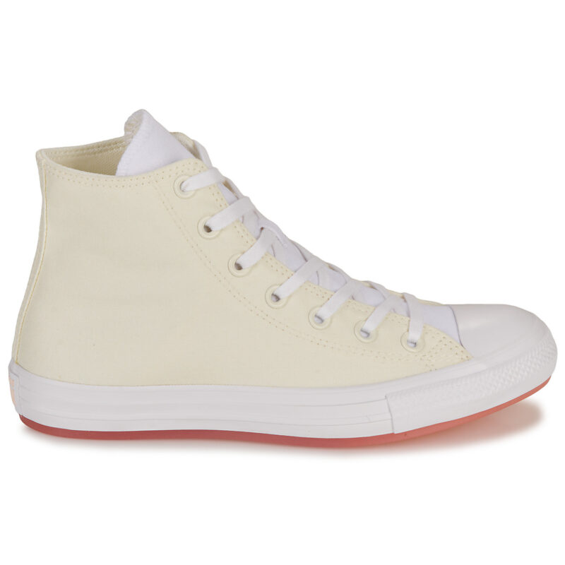 Converse CHUCK TAYLOR ALL STAR MARBLED-EGRET/CHEEKY CORAL/LAWN FLAMINGO Bianco Sneakers alte Donna - 2