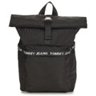 Tommy Jeans Damen-Rucksack TJM ESSENTIAL ROLLTOP BP, schwarz &ndash; Gr&ouml;&szlig;e 1