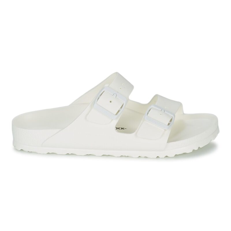 BIRKENSTOCK Arizona EVA Wei&szlig;er Damen-Slipper (schmal) - Gr&ouml;&szlig;e 2