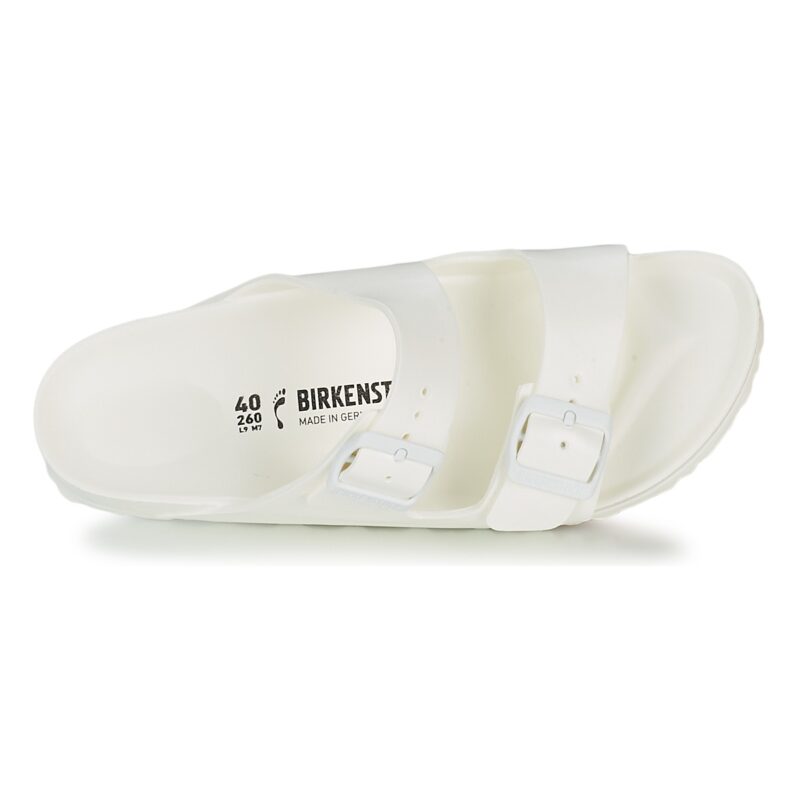 BIRKENSTOCK Arizona EVA Wei&szlig;er Damen-Slipper (schmal) - Gr&ouml;&szlig;e 6