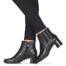 Geox NEW ANNYA MID Nero Stivaletti Donna - 8