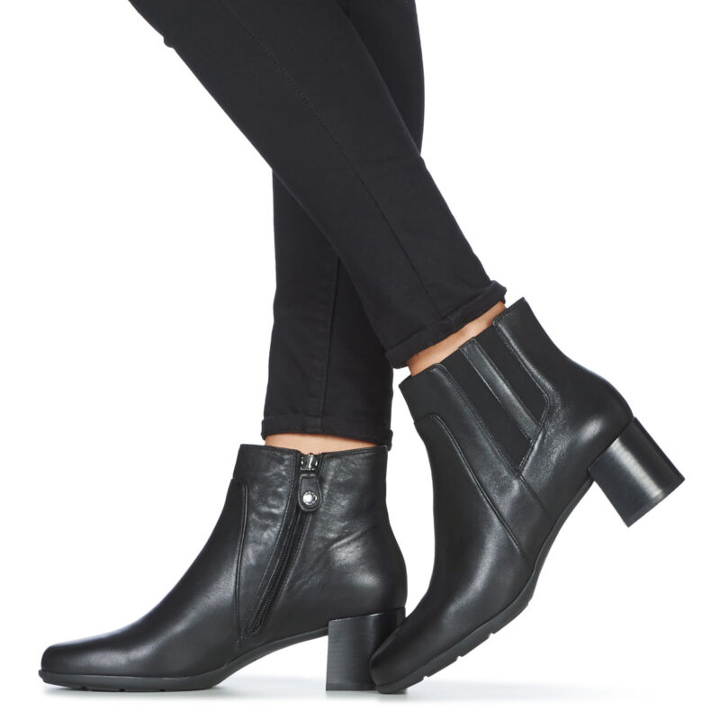 Geox NEW ANNYA MID Nero Stivaletti Donna - 8