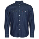 Camicia a maniche lunghe Levis BARSTOW WESTERN STANDARD Marine Camicie a maniche lunghe Uomo - 1