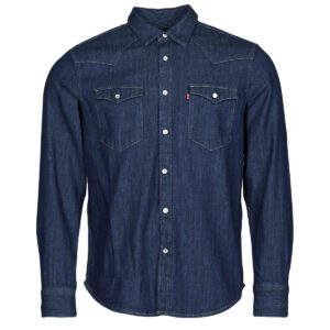Camicia a maniche lunghe  Levis  BARSTOW WESTERN STANDARD  Marine -  Camicie a maniche lunghe Uomo