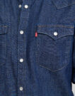 Camicia a maniche lunghe Levis BARSTOW WESTERN STANDARD Marine Camicie a maniche lunghe Uomo - 5