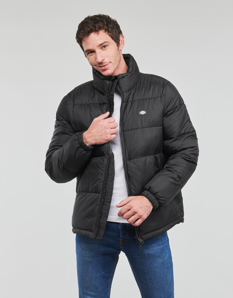 Doudoune Dickies WALDENBURG MID Noir Doudounes Homme - 2