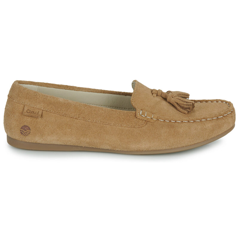 Casual Attitude Mocassins beiges pour femmes GATO - Pointure 2