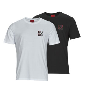 T-shirt  HUGO  HUGO-Dimento  Nero -  T-shirt maniche corte Uomo