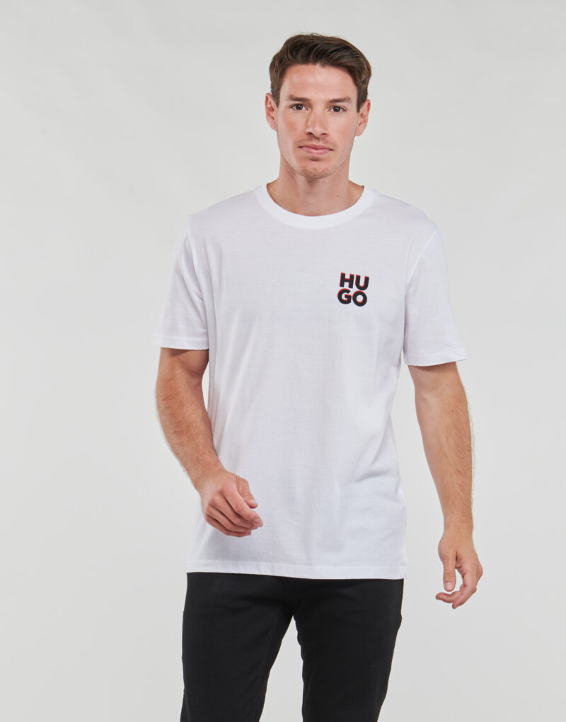 T-shirt HUGO HUGO-Dimento Nero T-shirt maniche corte Uomo - 2
