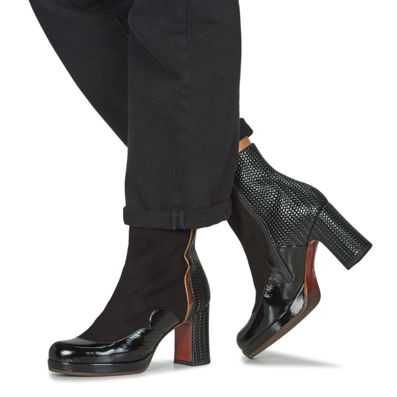 Chie Mihara Botines negros para mujer DENI - 8