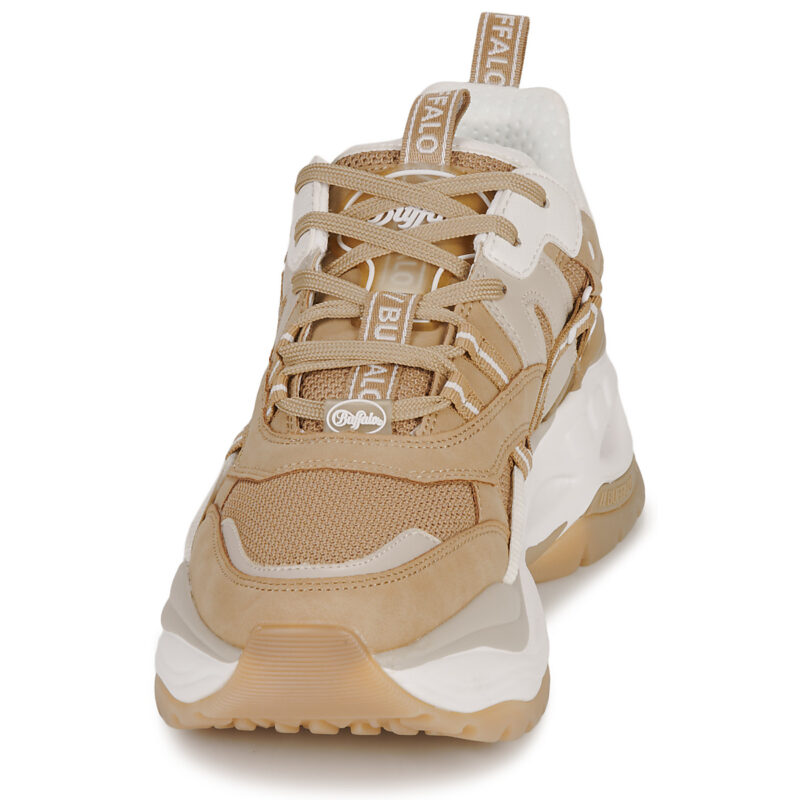 Buffalo TRIPLET HOLLOW Beige Sneakers basse Donna - 3