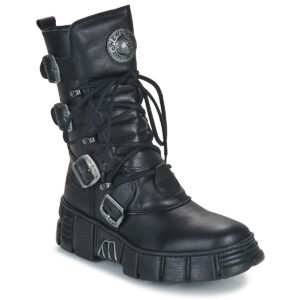 New Rock  M-WALL  Nero -  Stivaletti Donna