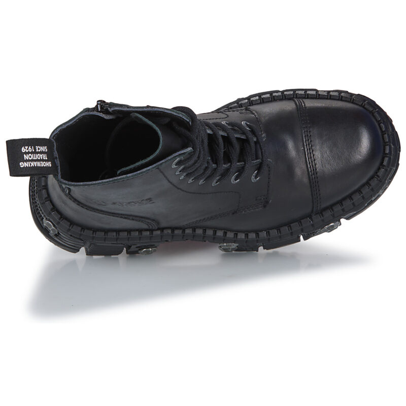 New Rock  MEVAL  Nero -  Stivaletti Uomo - 6
