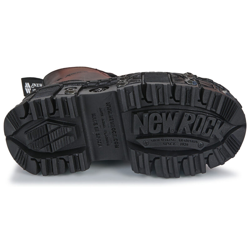 New Rock  MEVAL  Nero -  Stivaletti Uomo - 7