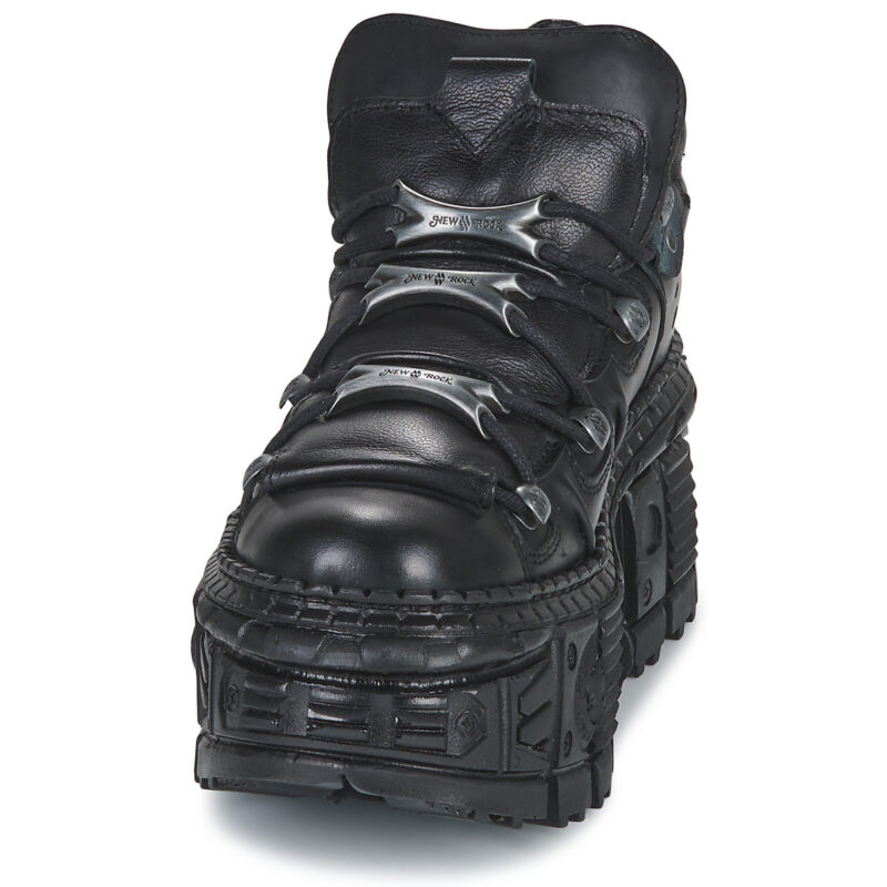 New Rock  PERENE  Nero -  Stivaletti Uomo - 3