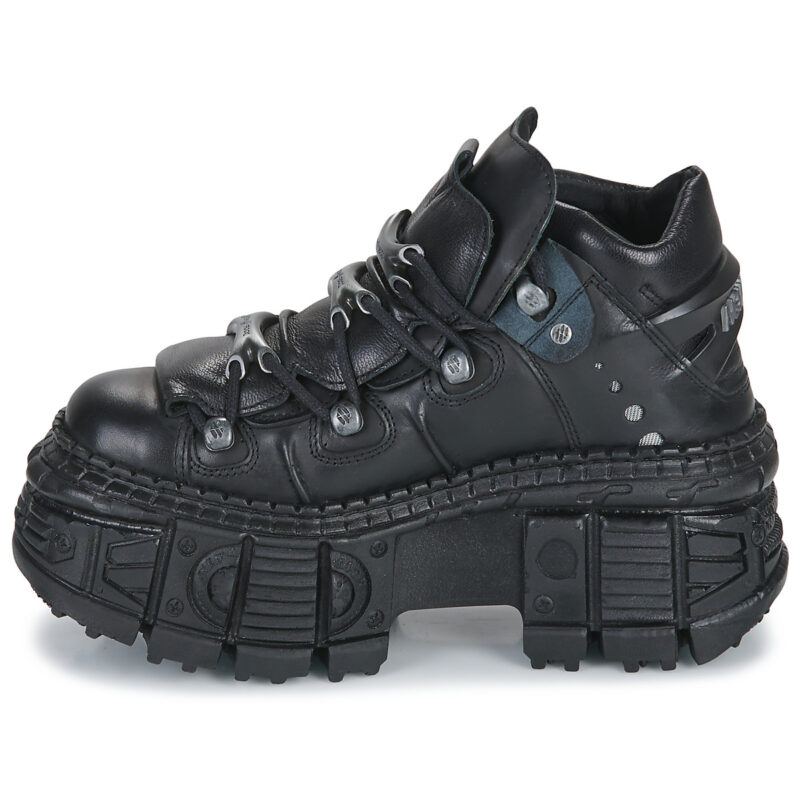 New Rock  PERENE  Nero -  Stivaletti Uomo - 4