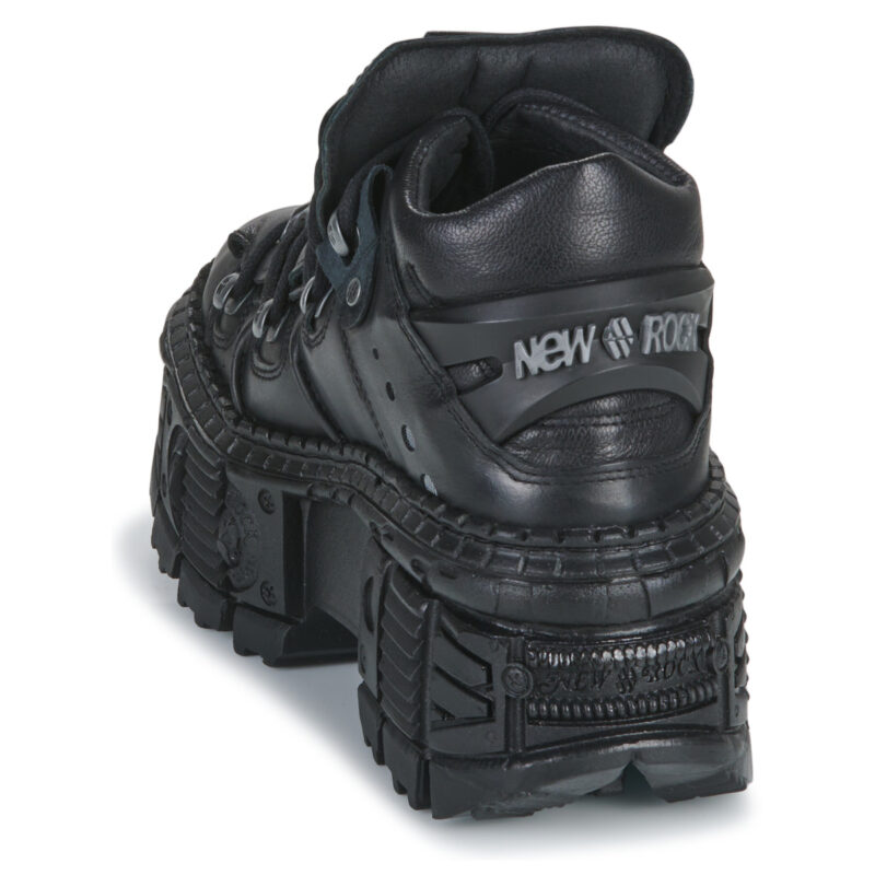 New Rock  PERENE  Nero -  Stivaletti Uomo - 5