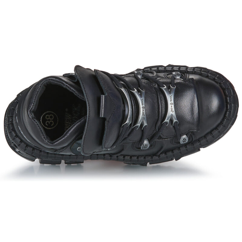New Rock  PERENE  Nero -  Stivaletti Uomo - 6