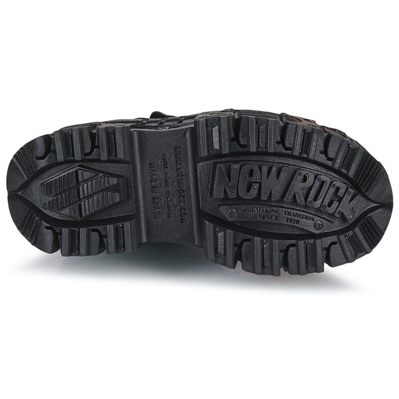 New Rock  PERENE  Nero -  Stivaletti Uomo - 7