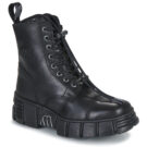 New Rock  M-WALL083CCT-S7  Nero -  Stivaletti Uomo - 1