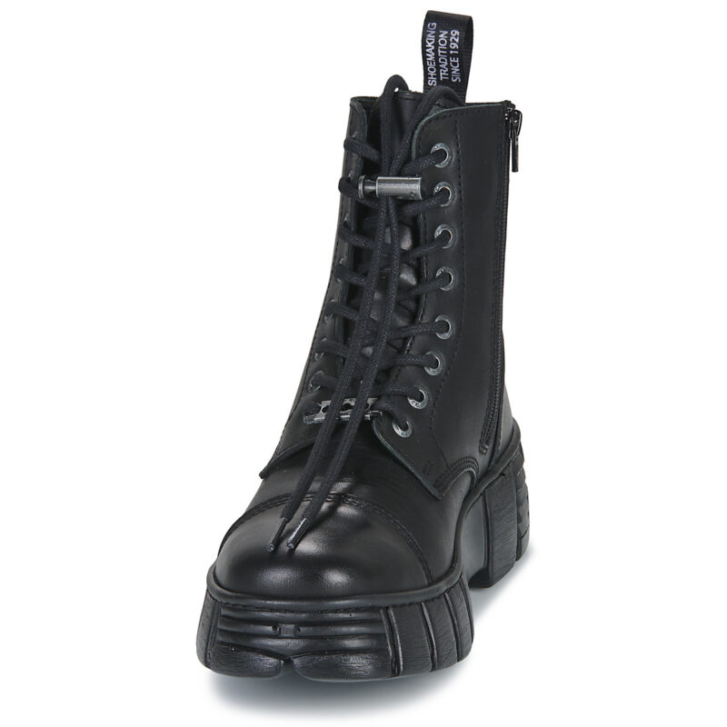 New Rock  M-WALL083CCT-S7  Nero -  Stivaletti Uomo - 3