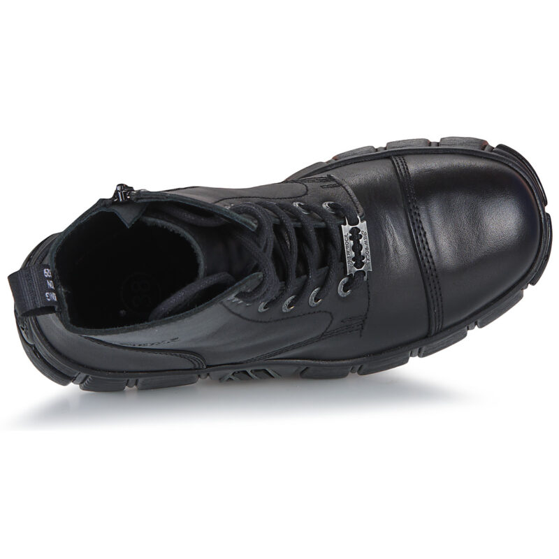 New Rock  M-WALL083CCT-S7  Nero -  Stivaletti Uomo - 6