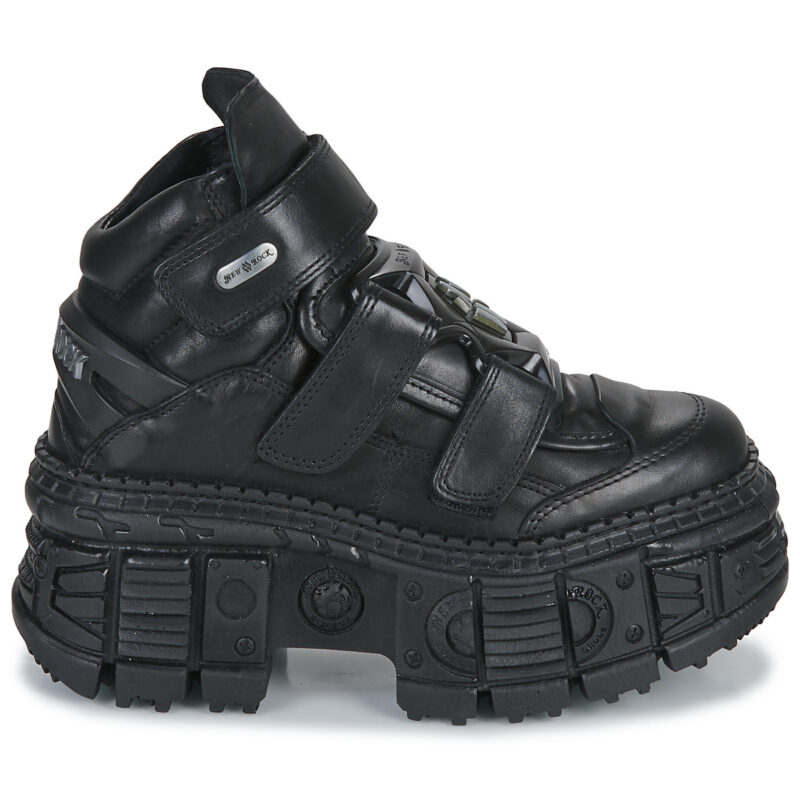 New Rock LEMONE Black Derby Damen - 2
