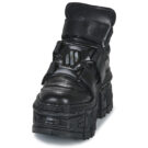 New Rock LEMONE Black Derby Damen - 3