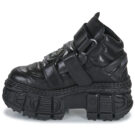 New Rock LEMONE Nero Derby Uomo - 4
