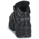 New Rock LEMONE Nero Derby Uomo - 5