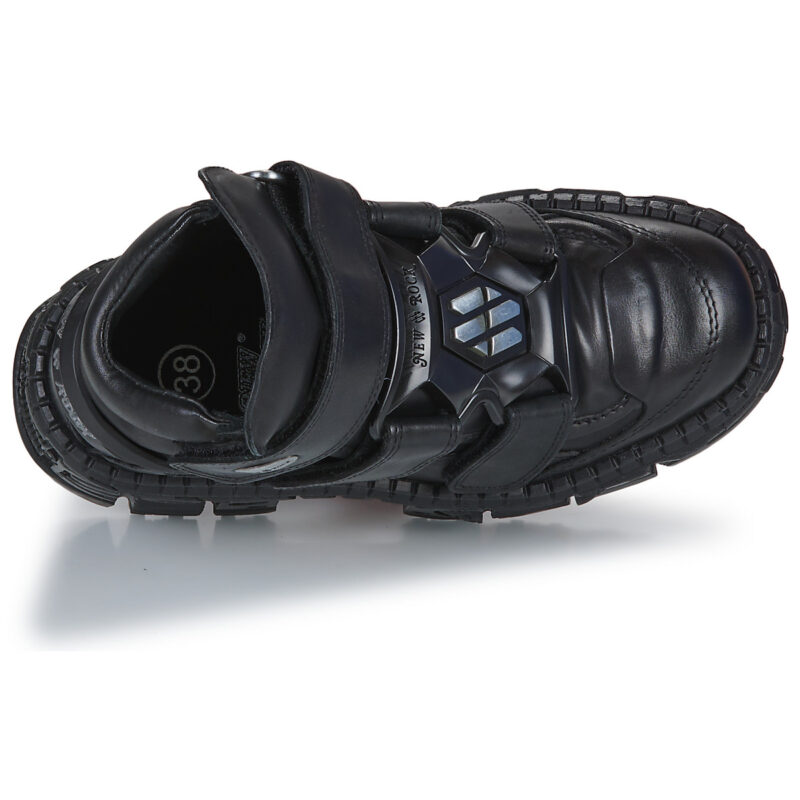 New Rock LEMONE Black Derby Damen - 6