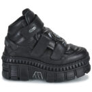 New Rock M-WALL285-S3 Black Derby Women - 2