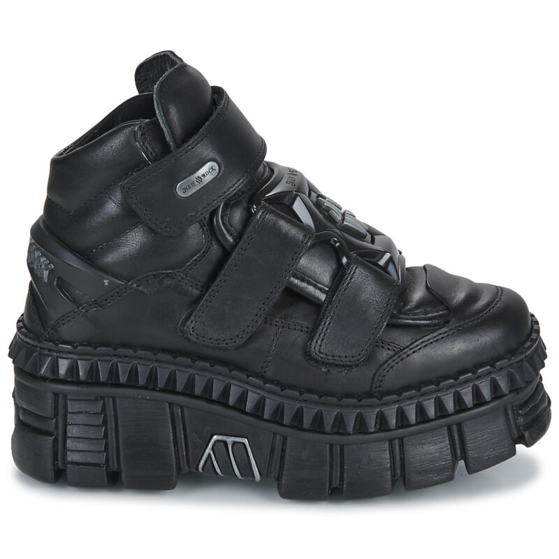 New Rock M-WALL285-S3 Black Derby Women - 2