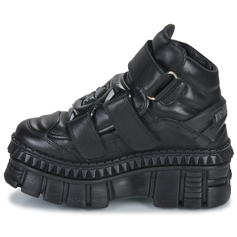 New Rock M-WALL285-S3 Black Derby Women - 4