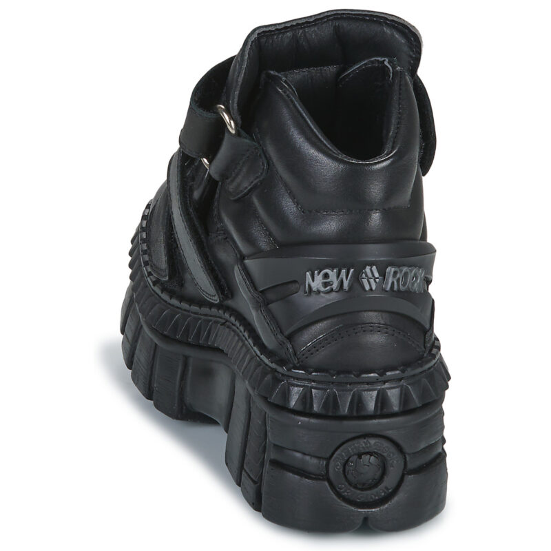 New Rock M-WALL285-S3 Black Derby Women - 5