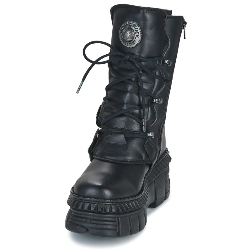 New Rock  MANELLE  Nero -  Stivaletti Uomo - 3