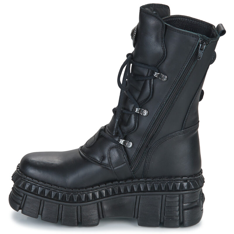 New Rock  MANELLE  Nero -  Stivaletti Uomo - 4